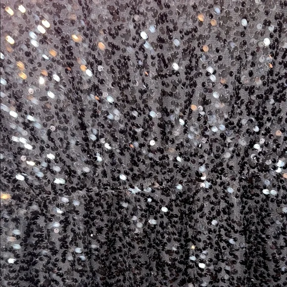 Sincerely Jules Black Sequin Coat - Picture 16 of 16